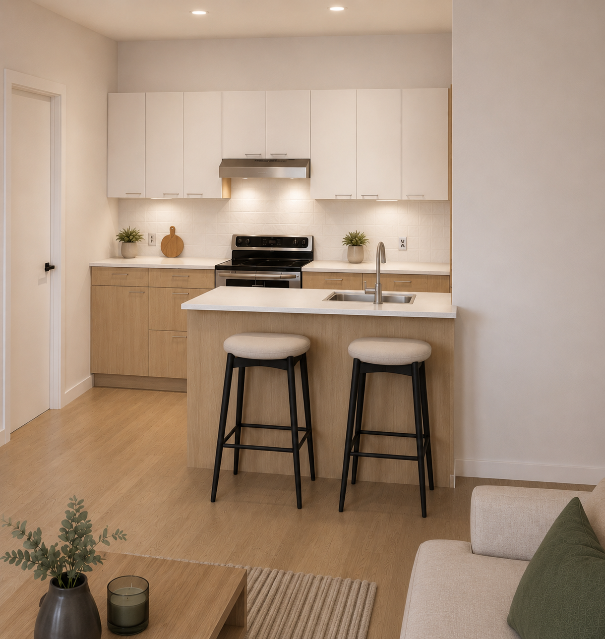 3 ½ – unité #002 – 1029 rue St-Vallier Ouest