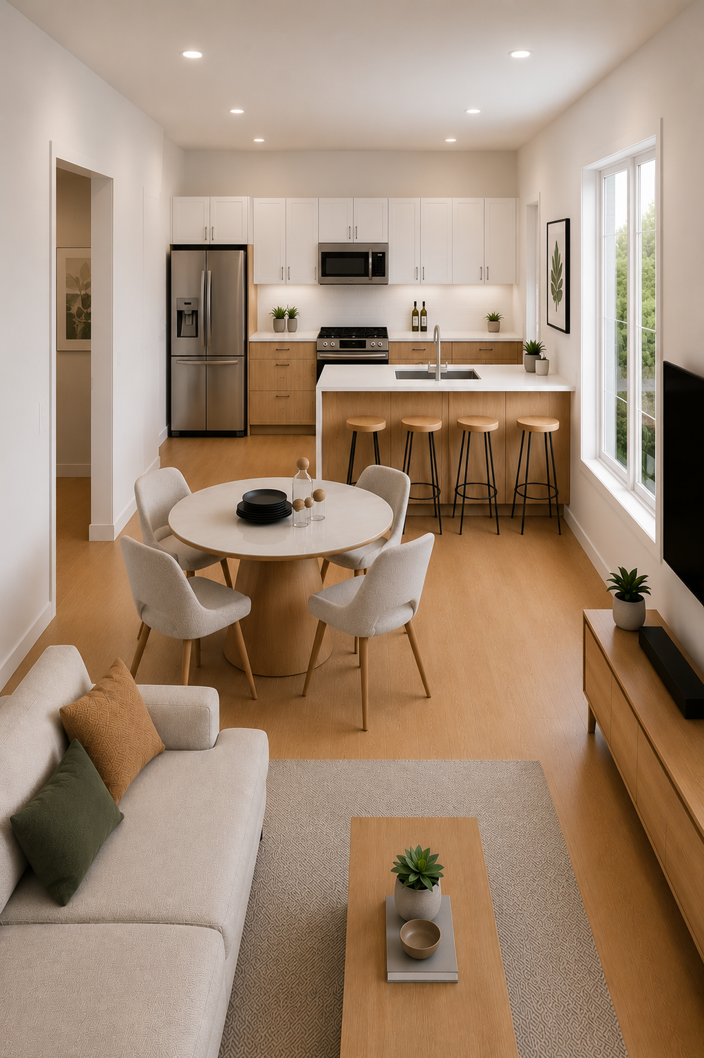 4 ½ – unité #203 – 1029 rue St-Vallier Ouest