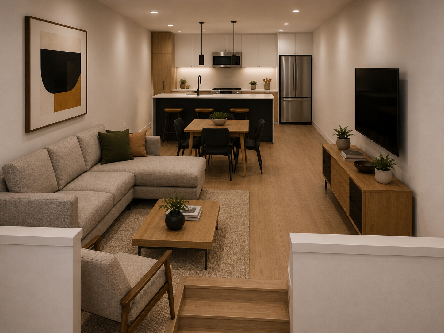 Maison de ville – unité 3 1/2 – 102 de Beauharnois – 1029 rue St-Vallier Ouest